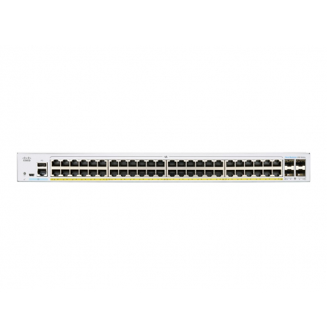 Switch smart Cisco CBS250 48 portów 10/100/1000 (PoE+) 4 porty Gigabit SFP