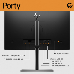 Monitor HP E24 G5 23.8" Full HD 75Hz, HDMI, DP