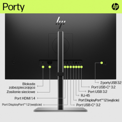 Monitor HP E27u G5 27" QHD 75Hz, HDMI, DP, USB-C