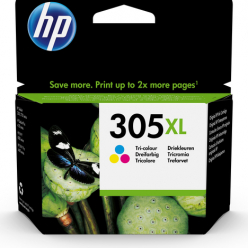 Tusz HP 305XL CMY, wysoka wydajność | 200 str.
