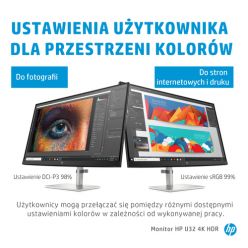 Monitor HP U32 4K 32" IPS USB-C