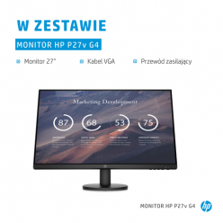 Monitor HP P27v G4 27" IPS FHD AG HDMI