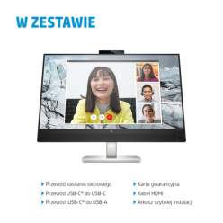 Monitor HP M27 27" Webcam FHD IPS USB-C