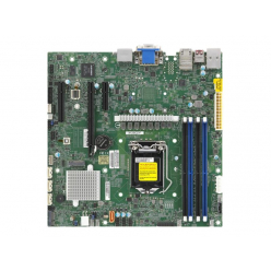 Płyta główna SUPERMICRO X12SCZ-F Comet Lake PCH W480 LGA1200 1x PCIE Micro ATX
