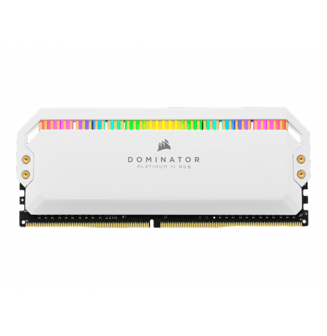 Pamięć CORSAIR Dominator Platinum DDR4 3600MHz 32GB 2x16GB DIMM 18-22-22-42 XMP 2.0 RGB White Heatspreader RGB LED 1.35V