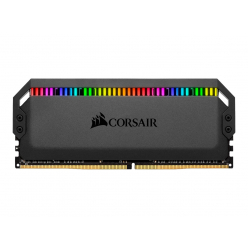 Pamięć CORSAIR DOMINATOR PLATINUM RGB 128GB 4x32GB DDR4 3600MHz DIMM 18-22-22-42 XMP 2.0 czarny Heatspreader 1.35V