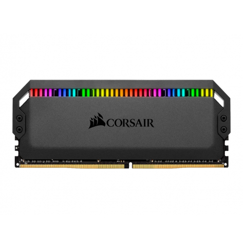Pamięć CORSAIR DOMINATOR PLATINUM RGB 128GB 4x32GB DDR4 3600MHz DIMM 18-22-22-42 XMP 2.0 czarny Heatspreader 1.35V