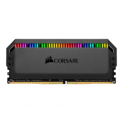 Pamięć CORSAIR DOMINATOR PLATINUM RGB 64GB 2x32GB DDR4 3200MHz DIMM 16-20-20-38 XMP 2.0 czarny Heatspreader RGB LED 1.35V