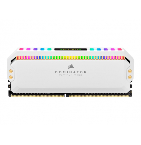 Pamięć CORSAIR DOMINATOR PLATINUM RGB 64GB 4x16GB DDR4 3200MHz DIMM 1.35V White