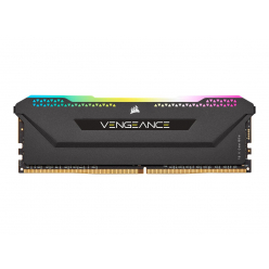 Pamięć CORSAIR Vengeance RGB Pro SL 16GB DDR4 3200MHz 16-20-20-38 czarny Heatspreader DIMM