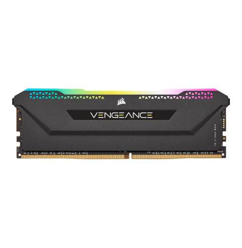 Pamięć CORSAIR Vengeance RGB Pro SL 16GB DDR4 3200MHz 16-20-20-38 czarny Heatspreader DIMM