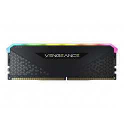 Pamięć CORSAIR VENGEANCE RGB RS 16GB DDR4 3200MHz DIMM 16-20-20-38 czarny PCB 1.35V XMP 2.0