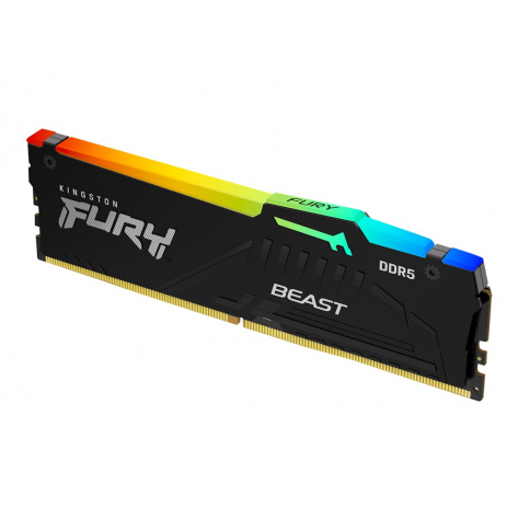 Pamięć KINGSTON 8GB 5200MT/s DDR5 CL36 DIMM FURY Beast RGB EXPO