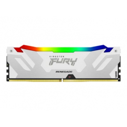 Pamięć KINGSTON FURY Renegade 16GB DIMM DDR5 7200MT/s DDR5 CL38 RGB White XMP