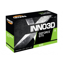 Karta graficzna INNO3D GeForce GTX 1630 Compact 4GB GDDR6 64-bit 12Gbps 2xDP+HDMI X1 Cooler