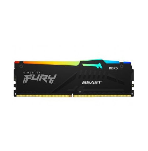 Pamięć KINGSTON FURY Beast 64GB 6000MT/s DDR5 CL40 DIMM Kit of 4 RGB XMP