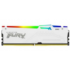 Pamięć KINGSTON FURY Beast 64GB 5200MT/s DDR5 CL40 DIMM Kit of 4 White RGB XMP