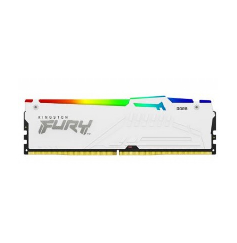 Pamięć KINGSTON FURY Beast 64GB 5600MT/s DDR5 CL40 DIMM Kit of 4 White RGB XMP