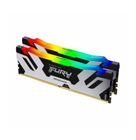 Pamięć KINGSTON 96GB 6000MT/s DDR5 CL32 DIMM Kit of 2 FURY Renegade RGB XMP