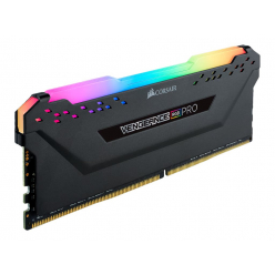 Pamięć CORSAIR Vengeance RGB PRO 8GB DDR4 DIMM 3200MHz 1x8GB 16-20-20-38 XMP 2.0 PCB 1.35V Heatspreader czarny