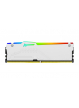 KINGSTON 32GB 6400MTs DDR5 CL32 DIMM FURY Beast White RGB XMP