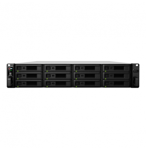 Dysk sieciowy Synology RS3617xs+, 12-Bay SATA 6G, Xeon D 2,2GHz, 8GB ECC, 4xGbE LAN, 2xUSB 3.0