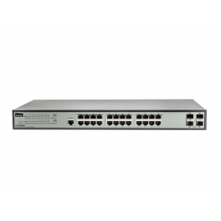 Switch sieciowy niezarządzalny Netis ST3328GF 24-porty 1000BaseT (RJ45) 4 porty MiniGBIC (SFP)