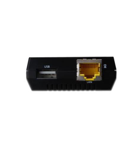 Serwer wydruku Digitus Wielofunkcyjny serwer sieciowy 1-port USB 2.0