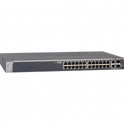 Switch sieciowy zarządzalny Netgear GS728TX-100NES 24-porty 1000BaseT (RJ45) 2 porty 10GBaseT (RJ45) 2 porty 10GB SFP+