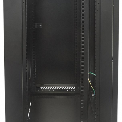 Szafa serwerowa Switch Intellinet 19'' 12U 450 mm szklane drzwi jednosekcyjna czarna