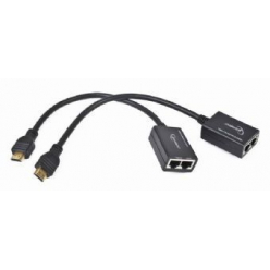 Gembird przedłużacz|extender|kabel (M/M) HDMI 30m LAN-2pary