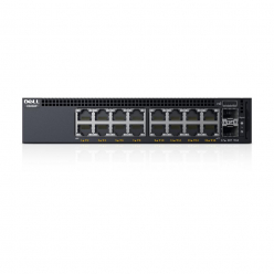Switch sieciowy zarządzalny Dell X1018P 16 portów 1000BaseT (RJ45) 2 porty 10GB SFP+