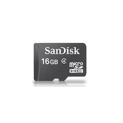 Karta pamięci SanDisk Micro SDHC 16GB + Adapter