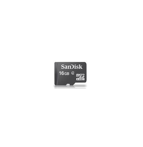 Karta pamięci SanDisk Micro SDHC 16GB + Adapter