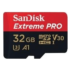 Karta pamięci SanDisk EXTREME PRO microSDHC 32GB 100/90 MB/s A1 C10 V30 UHS-I U3