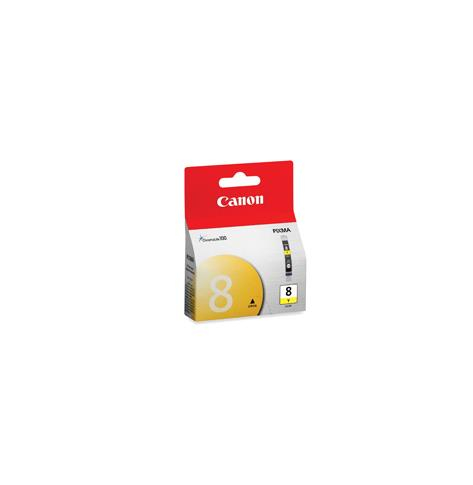 Tusz Canon CLI8Y yellow | 13ml | iP3300/4200/4300/5200/5300/6600/6700/MP500/600/