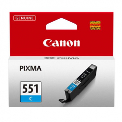 Wkład atramentowy Canon CLI551C cyan | iP7250/MG5450/MG6350