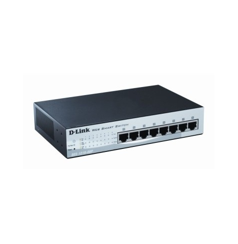 Switch smart zarządzalny D-Link 8-portów Fast Ethernet PoE