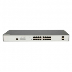 Switch sieciowy zarządzalny ExtraLink ex.3807 16 portów 1000BaseT (RJ45) 2 porty MiniGBIC (SFP)
