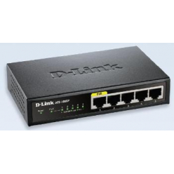 Switch niezarządzalny D-Link DES-1005P 5-Portów Fast Ethernet PoE