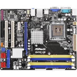 Płyta główna ASRock G41C-GS R2.0, G41, ICH7, COMBO DDR2-800/DDR3-1066, 4xSATA2, VGA, mATX