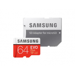Karta pamięci Samsung Evo Plus microSDXC 64GB CL10 UHS1