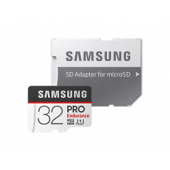 Karta pamięci Samsung PRO Endurance microSDXC 32GB Class 10 UHS-I + adapter