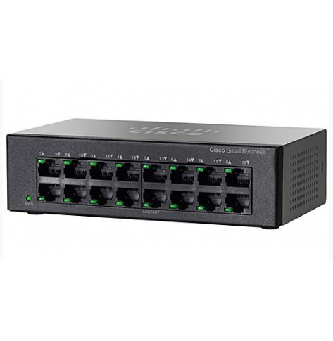 Switch niezarządzalny Cisco SF110D-16 16-portów 10/100 