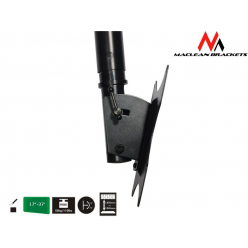 Maclean MC-580 Sufitowy uchwyt do telewizora lub monitora 17-37" 50kg