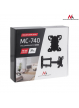 Maclean MC-740 Uchwyt do telewizora 13-23" Maclean MC-740 30kg, max vesa 100x100