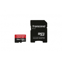 Karta pamięci Transcend microSDXC 128GB Class 10, UHS1 ULTIMATE + Adapter