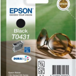 Tusz Epson T0431 black | Stylus C84/84N/84WiFi/86,CX6400/6600