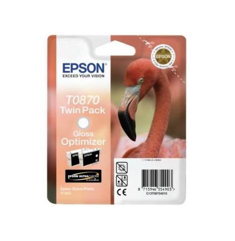 Tusz Epson T0870 gloss optimizer Retail Pack BLISTER | Stylus Photo R1900