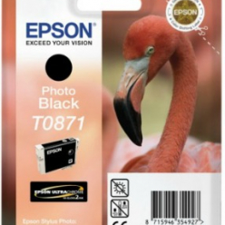 Tusz Epson T0871 photo black Retail Pack BLISTER | Stylus Photo R1900